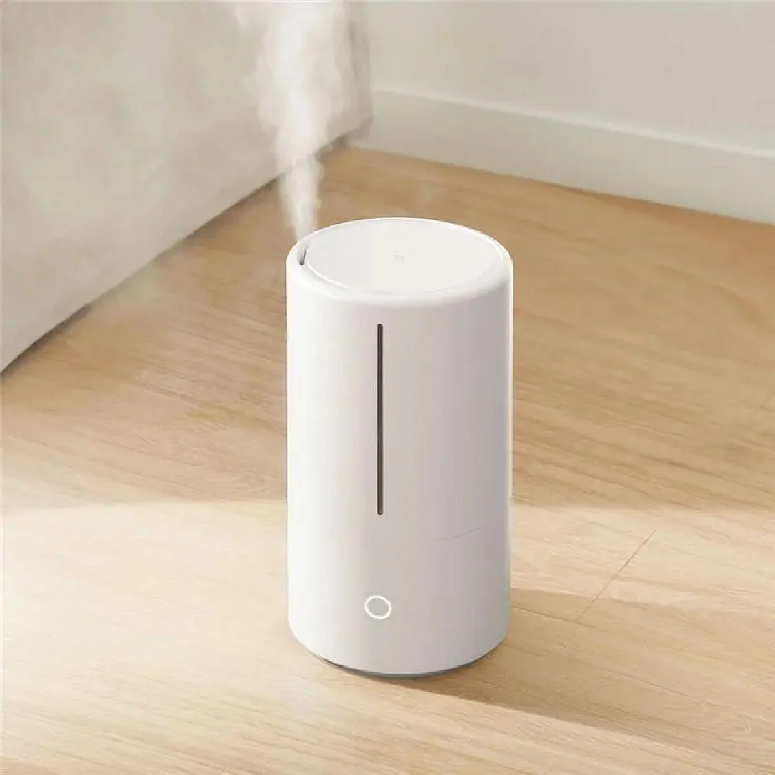 Humidifier mist soothing a person's sinuses