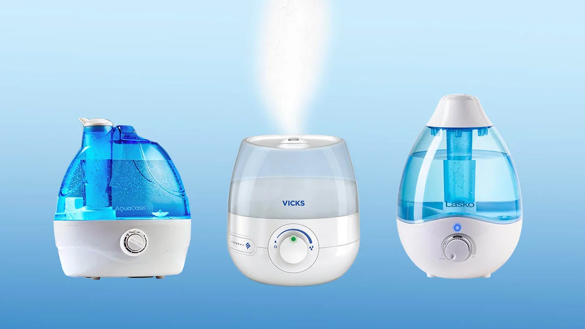 Humidifier power cord and water tank